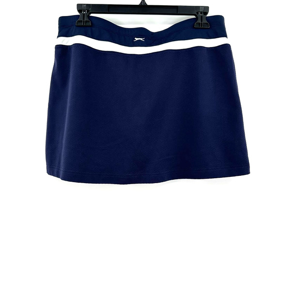 Slazenger size medium blue skort athleisure golf tennis pickleball skirt shorts - Picture 2 of 5
